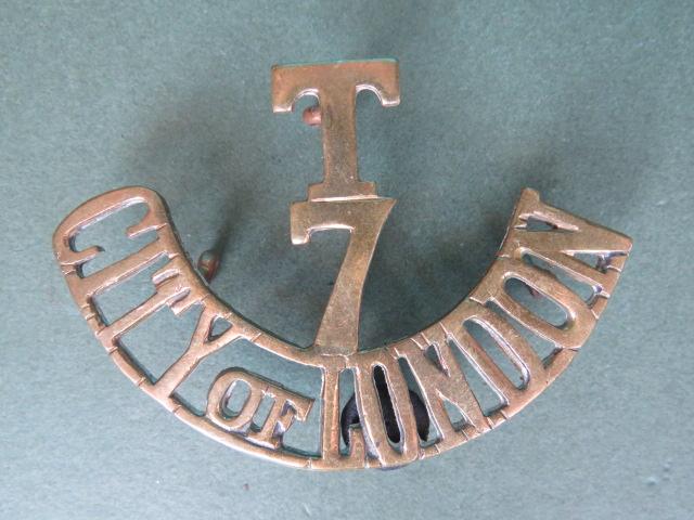 British Army The 7th City of London Regiment (Post Office Rifles) Shoulder Title