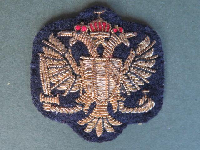 British Army The 1st Queen's Dragoon Guards Officers' Beret Badge