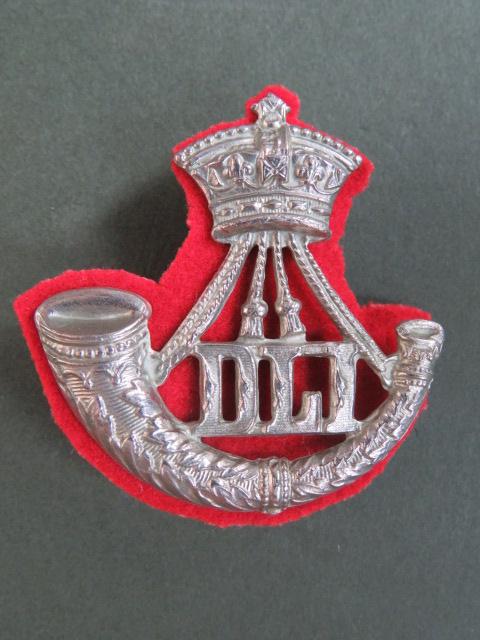 British Army QVC Durham Light Infantry Cap Badge