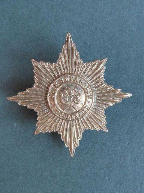 British Army The Irish Guards Cap Badge