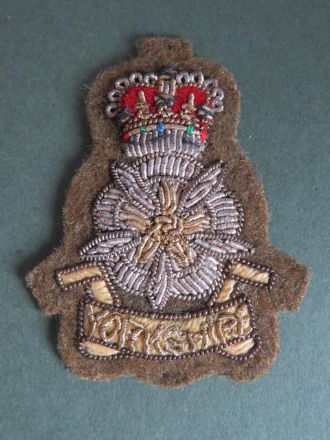 British Army The Yorkshire Brigade Officers' Beret Badge