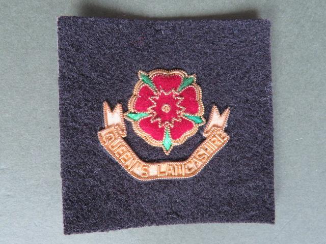 British Army The Queen's Lancashire Regiment Officers' Mess Dress / Beret Badge