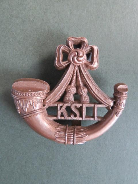 British Army WW2 Plastic King's Shropshire Light Infantry Cap Badge