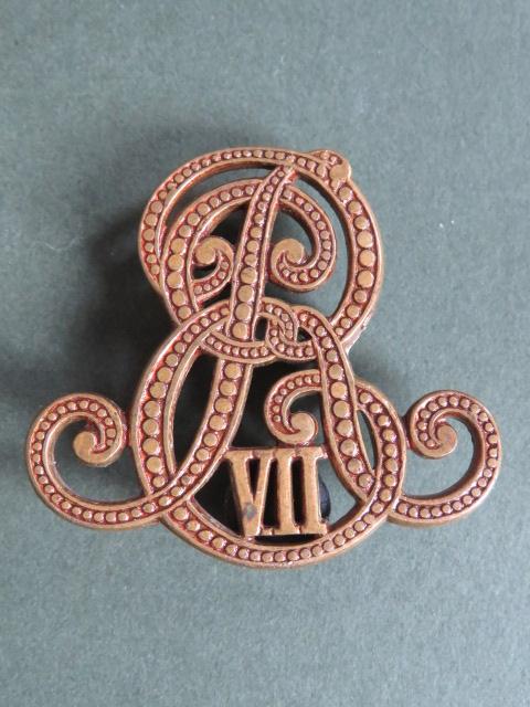 British Army King EVII Royal Cypher Shoulder Badge