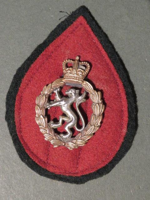 British Army Women's Royal Army Corps Officer's Cap Badge