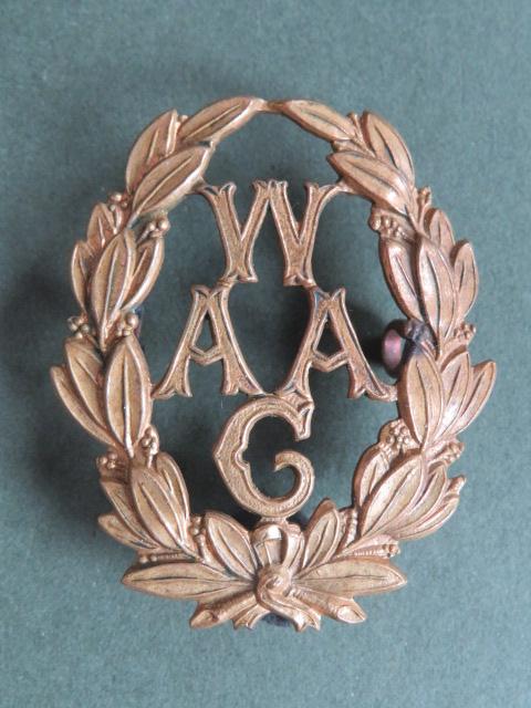 British Army WW1 Women's Army Auxiliary Corps Cap Badge