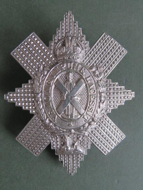 British Army Post 1938 The Black Watch Glengarry Badge