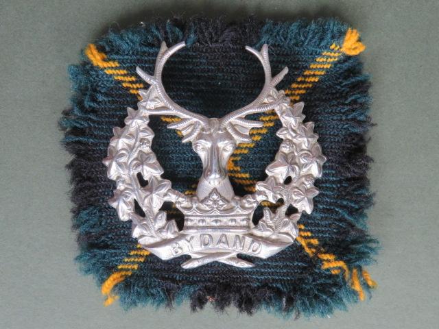 British Army The Gordon Highlanders Cap Badge