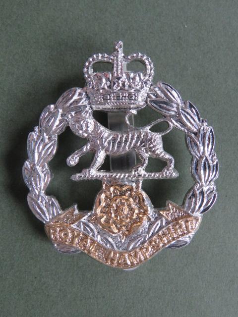 British Army Royal Hampshire Regiment Cap Badge