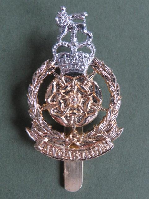 British Army The Lancastrian Brigade Cap Badge