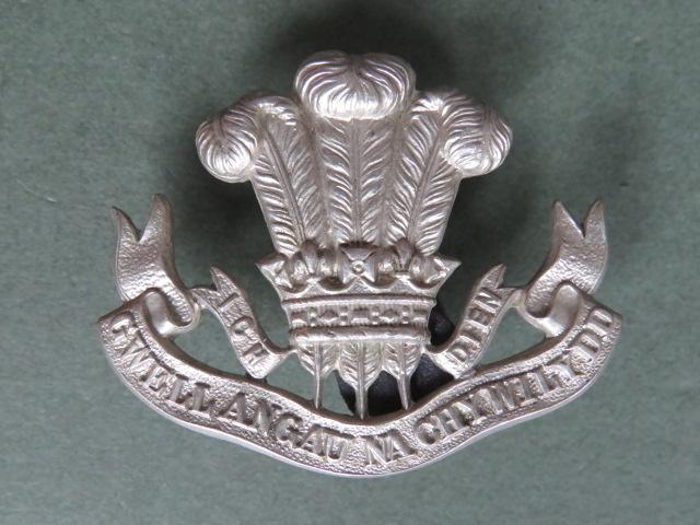 British Army Pre 1939 The Welsh Regiment Collar Badge