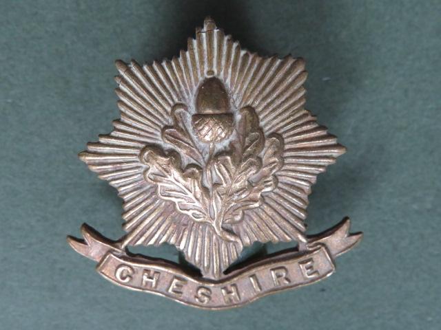 British Army The Cheshire Regiment Collar Badge