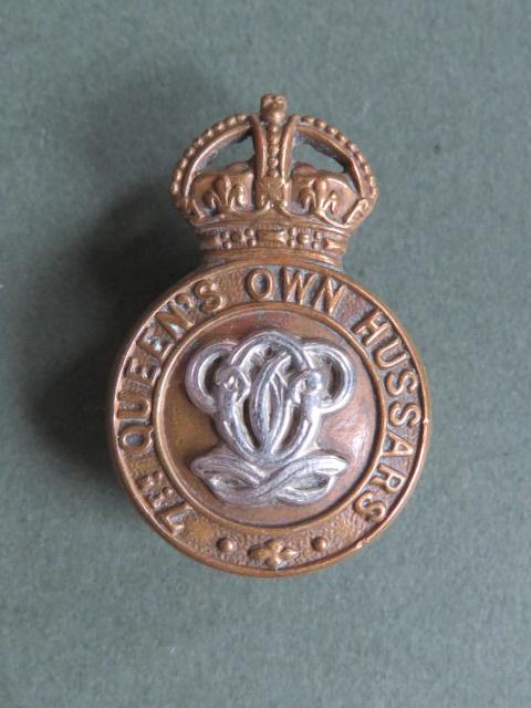 British Army The 7th Queen's Own Hussars Pre 1953 Collar Badge