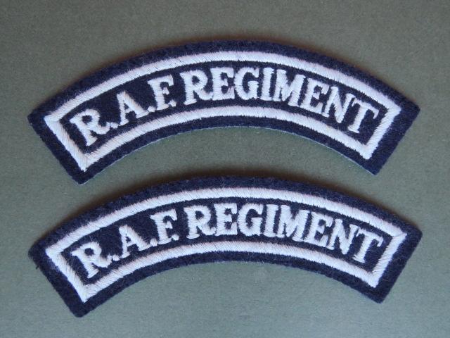 Royal Air Force Regiment Shoulder Titles