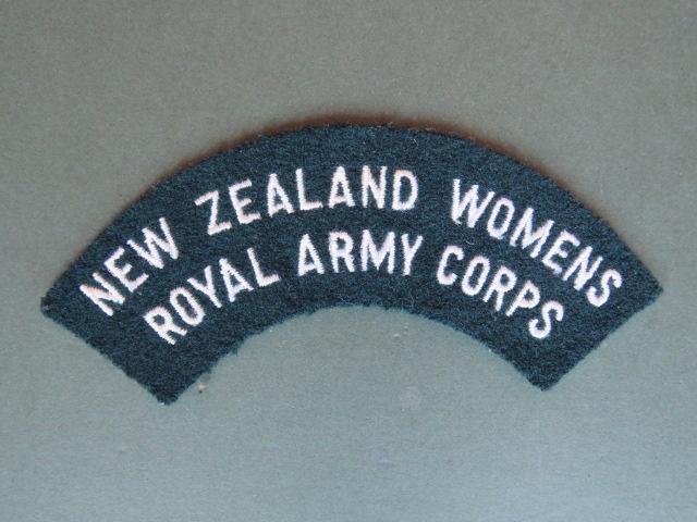 New Zealand Womens Royal Army Corps Shoulder Title