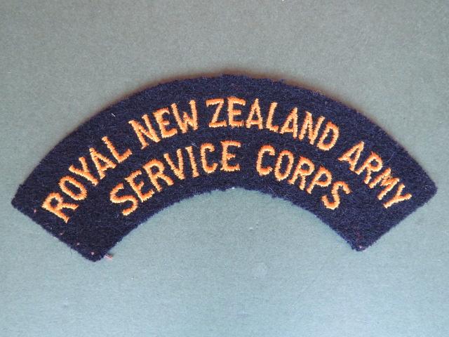 New Zealand Royal New Zealand Army Service Corps Shoulder Title