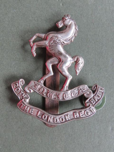 British Army 12th County of London Battalion (The Queen's Own) Cap Badge