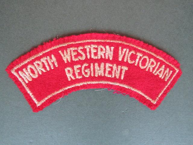 Australia Army North Western Victorian Regiment Shoulder Title