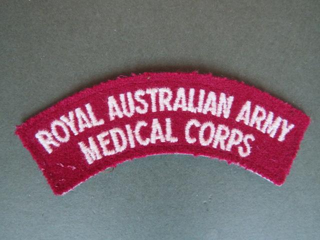 Australia Army Royal Australian Medical Corps Shoulder Title