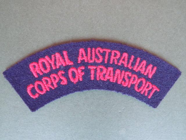 Australia Army Royal Australian Corps of Transport Shoulder Title