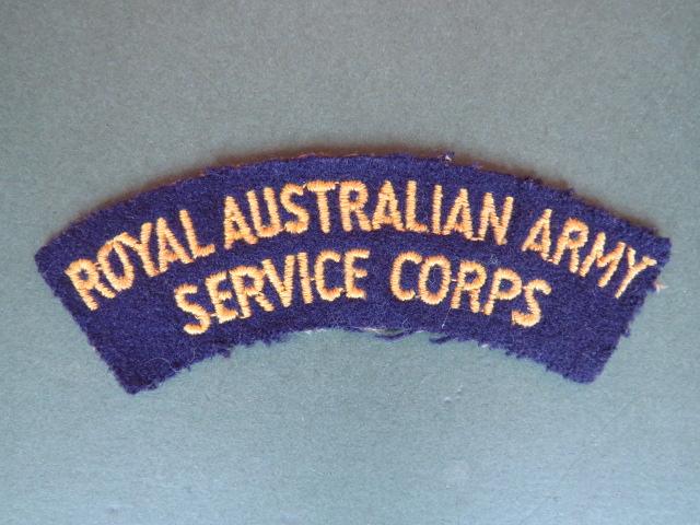 Australia Army Royal Australian Service Corps Shoulder Title