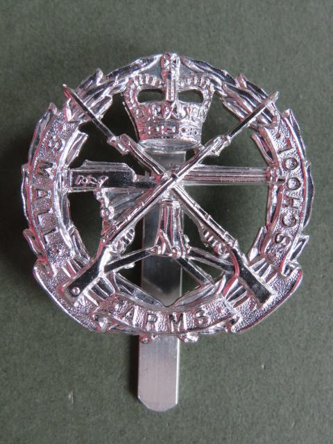 British Army Small Arms School Corps Cap Badge