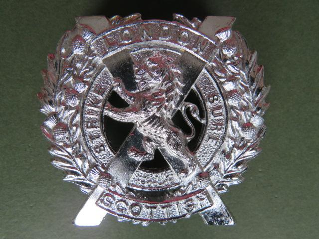 British Army The 14th London Regiment (London Scottish) Cap Badge
