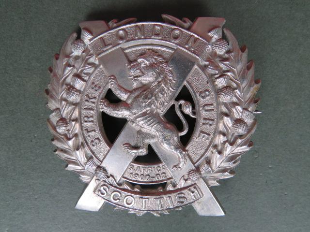 British Army The 14th London Regiment (London Scottish) Glengarry Badge