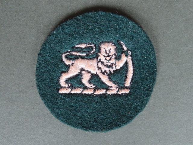Rhodesia Army Staff Sergeant Rank Badge