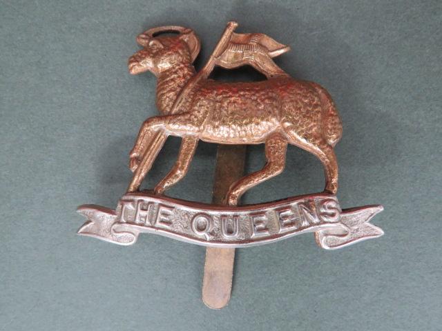 British Army The Queen's Royal Regiment (West Surrey) Cap Badge