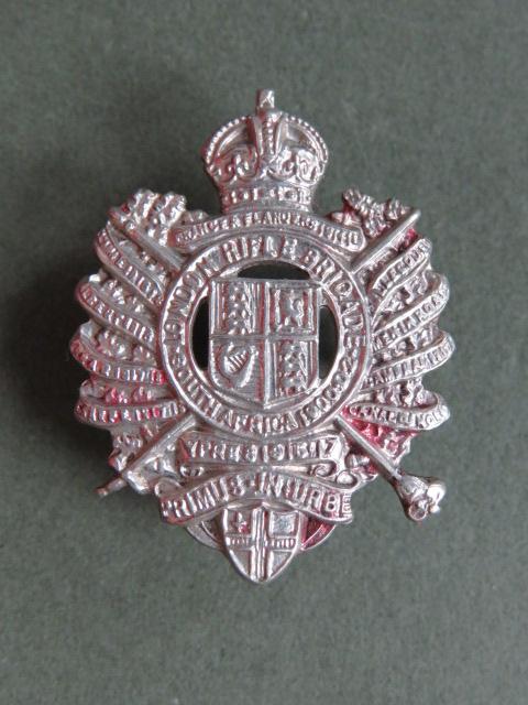 British Army The 5th City of London Regiment (London Rifle Brigade) Post WW1 Cap Badge