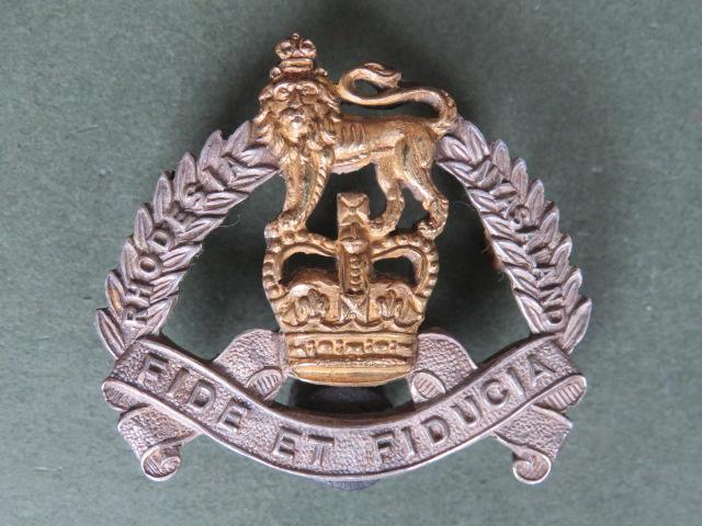 Rhodesia & Nyasaland Army Pay Corps Officers' Cap Badge