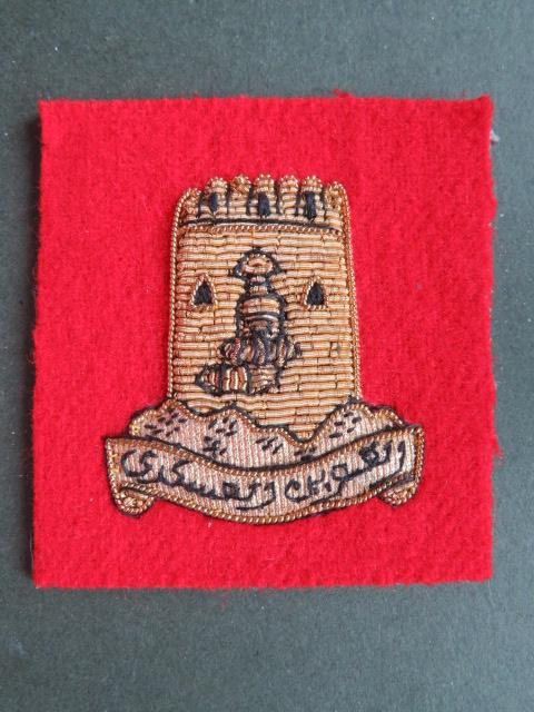 Sultan of Oman Army Ordnance Services Officers' Beret Badge