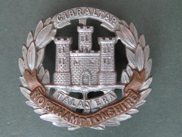 British Army The Northamptonshire Regiment Cap Badge