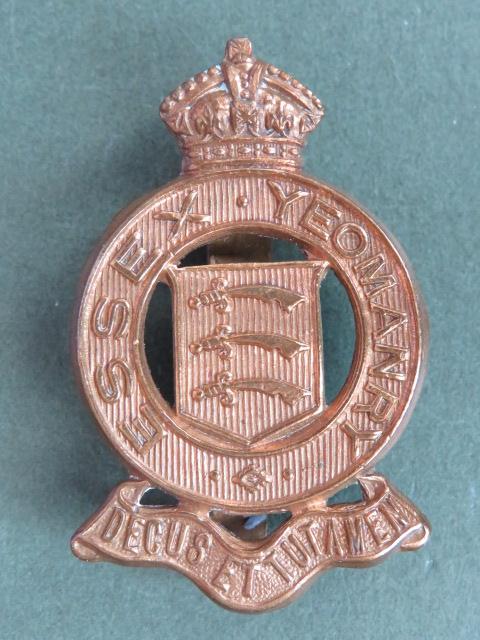 British Army The Essex Yeomanry (Dragoons) Cap Badge