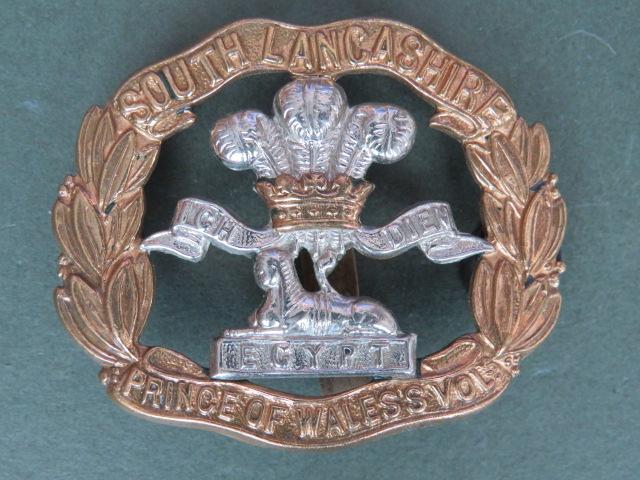 British Army The Prince of Wales's Volunteers (South Lancashire) Cap Badge