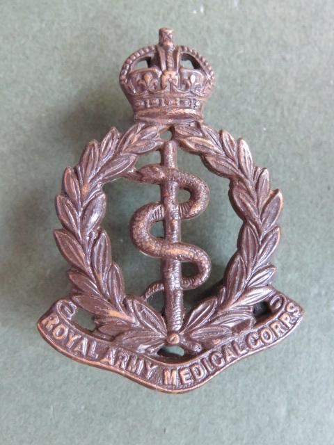 British Army 1904 Pattern Royal Army Medical Corps Officers' Service Dress Collar Badge