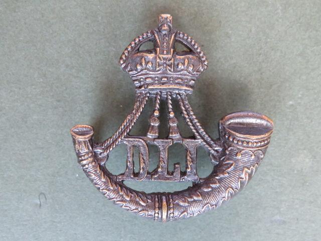 British Army Durham Light Infantry Officers' Khaki Drill Jacket) Collar Badge