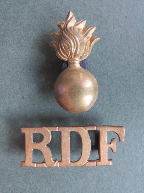 British Army The Royal Dublin Fusiliers Shoulder Title