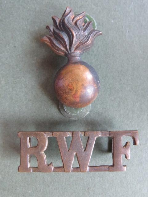 British Army Post 1898 The Royal Welch Fusiliers Shoulder Title