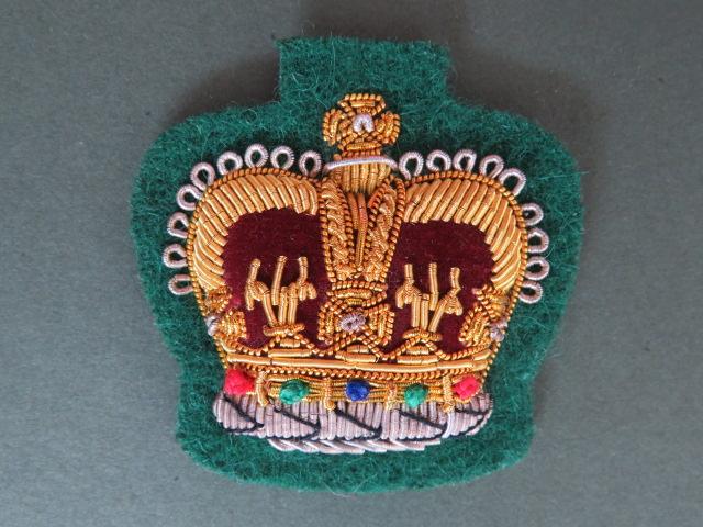 British Army The Intelligence Corps Warrant Officer Class 2 Mess Dress Rank Badge