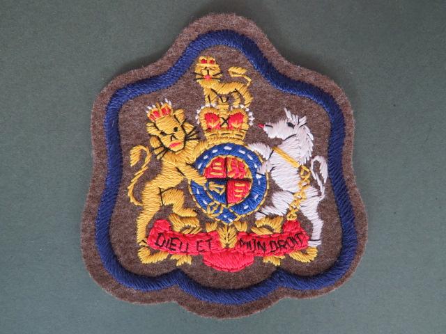 British Army Pre 1978 Pattern Warrant Officer Class 1 Royal Engineers, Royal Electrical Mechanical Engineers & Royal Signals Rank Badge