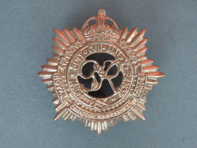 Canada Royal Canadian Army Service Corps Cap Badge