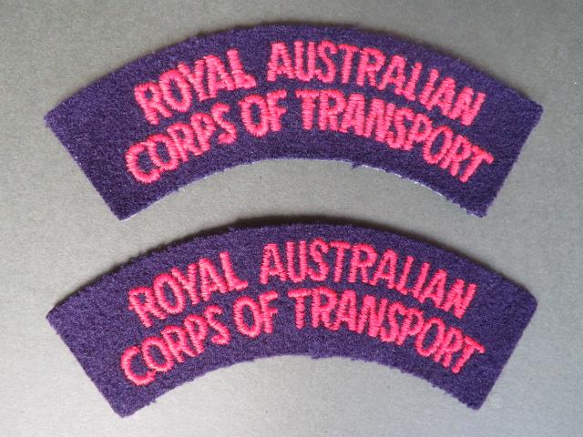 Australia Army Royal Australian Corps of Transport Shoulder Titles