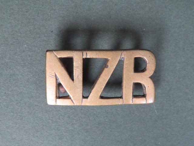 New Zealand Army, WW1 New Zealand Regiment Shoulder Title