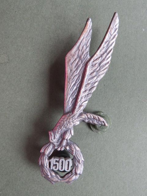 Poland Army Parachute Badge 1500 Jumps