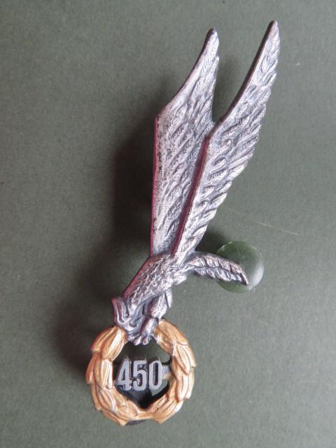 Poland Army Parachute Instructor Badge 450 Jumps