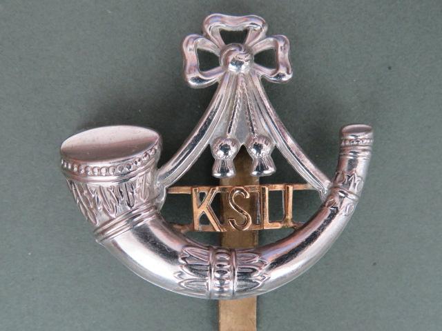 British Army The Kings Shropshire Light Infantry Cap Badge