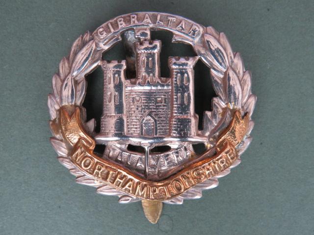 British Army The Northamptonshire Regiment Cap Badge