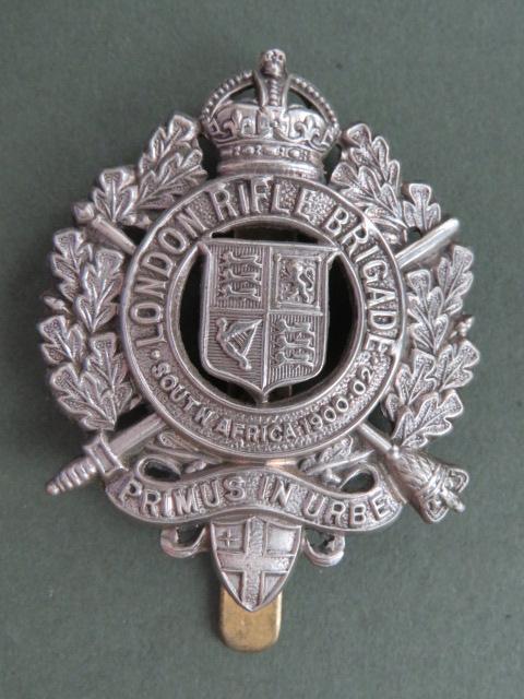 British Army The 5th City of London Regiment (London Rifle Brigade) Pre WW1 Cap Badge